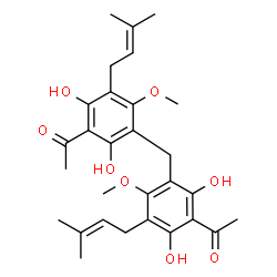 ChemSpider 2D Image | Mallotojaponin C | C29H36O8