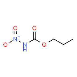 ChemSpider 2D Image | Propyl nitrocarbamate | C4H8N2O4