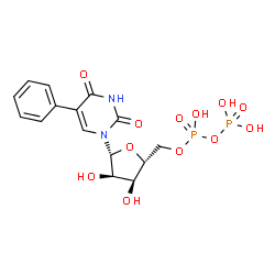 ChemSpider 2D Image | 5-Phenyluridine 5'-(trihydrogen diphosphate) | C15H18N2O12P2