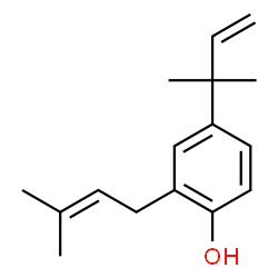ChemSpider 2D Image | diisoprenyl phenol | C16H22O