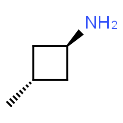 ChemSpider 2D Image | trans-3-Methylcyclobutanamine | C5H11N