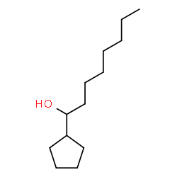 ChemSpider 2D Image | 1-Cyclopentyl-1-octanol | C13H26O