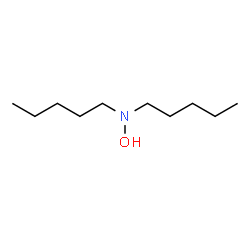 ChemSpider 2D Image | N-Hydroxy-N-pentyl-1-pentanamine | C10H23NO