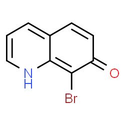 ChemSpider 2D Image | 8-Bromo-7(1H)-quinolinone | C9H6BrNO