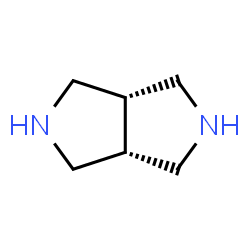 ChemSpider 2D Image | cis-3,7-Diazabicyclo[3.3.0]octane | C6H12N2