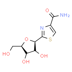 ChemSpider 2D Image | (1R)-1,4-Anhydro-1-(4-carbamoyl-1,3-thiazol-2-yl)-D-ribitol | C9H12N2O5S