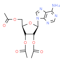 ChemSpider 2D Image | 2',3',5'-Tri-O-acetyladenosine | C16H19N5O7