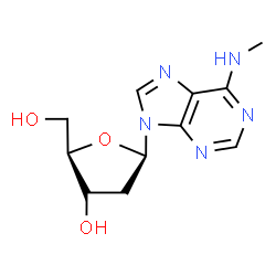 ChemSpider 2D Image | 2'-Deoxy-N-methyladenosine | C11H15N5O3
