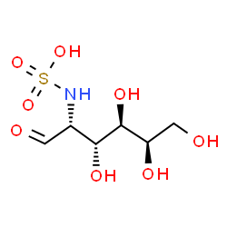 ChemSpider 2D Image | 2-Deoxy-2-(sulfoamino)-D-galactose | C6H13NO8S