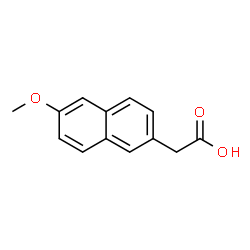 ChemSpider 2D Image | 6-MNAA | C13H12O3