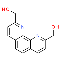 ChemSpider 2D Image | 1,10-Phenanthroline-2,9-diyldimethanol | C14H12N2O2