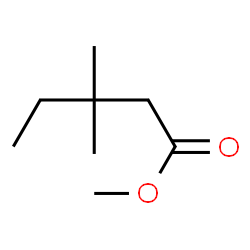ChemSpider 2D Image | methyl 3,3-dimethylpentanoate | C8H16O2