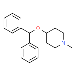 ChemSpider 2D Image | Diphenylpyraline | C19H23NO