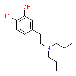 ChemSpider 2D Image | 4-[2-(Dipropylamino)ethyl]-1,2-benzenediol | C14H23NO2