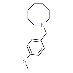 ChemSpider 2D Image | 1-[4-(Methylsulfanyl)benzyl]azocane | C15H23NS