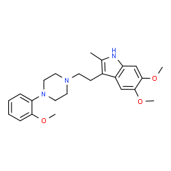 ChemSpider 2D Image | milipertine | C24H31N3O3