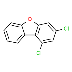 ChemSpider 2D Image | 1,3-dichlorodibenzofuran | C12H6Cl2O