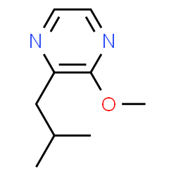 ChemSpider 2D Image | 2-Isobutyl-3-methoxypyrazine | C9H14N2O