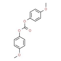 ChemSpider 2D Image | Bis(4-methoxyphenyl) carbonate | C15H14O5