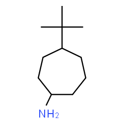 ChemSpider 2D Image | 4-(2-Methyl-2-propanyl)cycloheptanamine | C11H23N