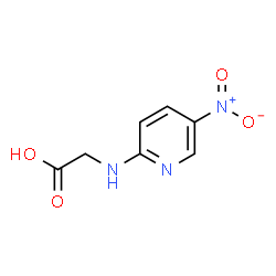 ChemSpider 2D Image | N-(5-Nitro-2-pyridinyl)glycine | C7H7N3O4