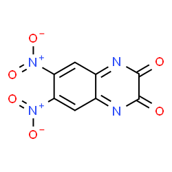 ChemSpider 2D Image | DNQX | C8H2N4O6