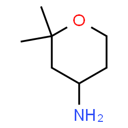 ChemSpider 2D Image | 2,2-dimethyloxan-4-amine | C7H15NO
