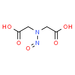ChemSpider 2D Image | Nitrosoiminodiacetic acid | C4H6N2O5