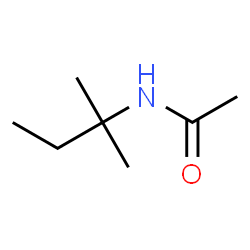 ChemSpider 2D Image | N-(1,1-dimethylpropyl)acetamide | C7H15NO