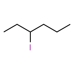 ChemSpider 2D Image | 3-Iodohexane | C6H13I