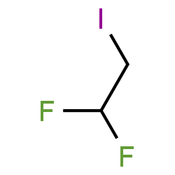 ChemSpider 2D Image | 1,1-Difluoro-2-iodoethane | C2H3F2I