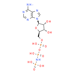 ChemSpider 2D Image | AMP-PNP | C10H17N6O12P3
