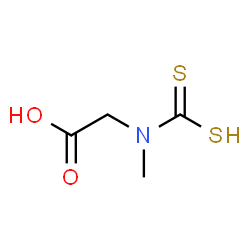 ChemSpider 2D Image | Sarcosine-N-dithiocarbamate | C4H7NO2S2