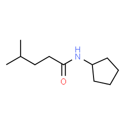 ChemSpider 2D Image | N-Cyclopentyl-4-methylpentanamide | C11H21NO