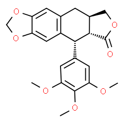 ChemSpider 2D Image | Anthricin | C22H22O7