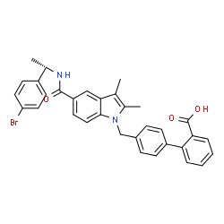 ChemSpider 2D Image | SR 1824 | C33H29BrN2O3