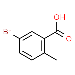 ChemSpider 2D Image | 5-Bromo-2-methylbenzoic acid | C8H7BrO2