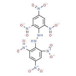 ChemSpider 2D Image | 1,2-Bis(2,4,6-trinitrophenyl)hydrazine | C12H6N8O12