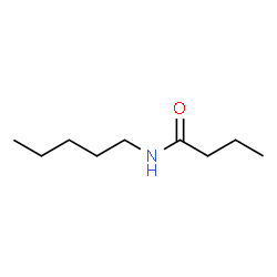 ChemSpider 2D Image | N-Pentylbutanamide | C9H19NO