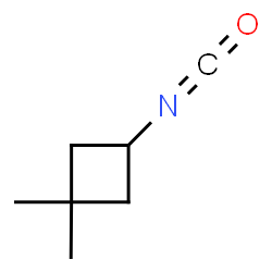 ChemSpider 2D Image | 3-Isocyanato-1,1-dimethylcyclobutane | C7H11NO
