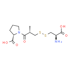 ChemSpider 2D Image | CAPTOPRIL-L-CYSTEINE | C12H20N2O5S2