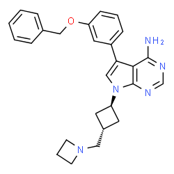 ChemSpider 2D Image | AEW-541 | C27H29N5O
