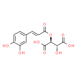ChemSpider 2D Image | (2S,3R)-trans-caftaric acid | C13H12O9