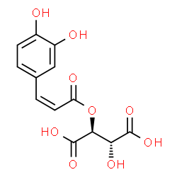 ChemSpider 2D Image | (2S,3R)-cis-caftaric acid | C13H12O9