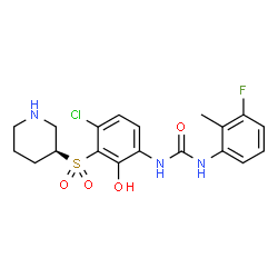 ChemSpider 2D Image | Danirixin | C19H21ClFN3O4S