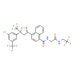 ChemSpider 2D Image | (R)-afoxolaner | C26H17ClF9N3O3