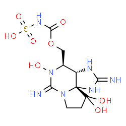 ChemSpider 2D Image | Gonyautoxin VI | C10H17N7O8S
