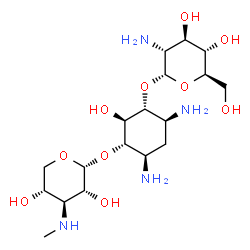 ChemSpider 2D Image | Gentamicin A sulfate | C18H36N4O10