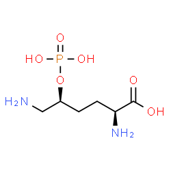 ChemSpider 2D Image | Phosphoallohydroxy-L-lysine | C6H15N2O6P