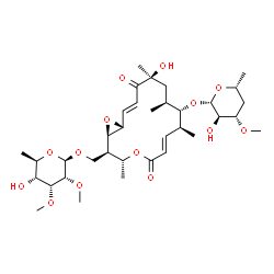 ChemSpider 2D Image | chalcomycin | C35H56O14